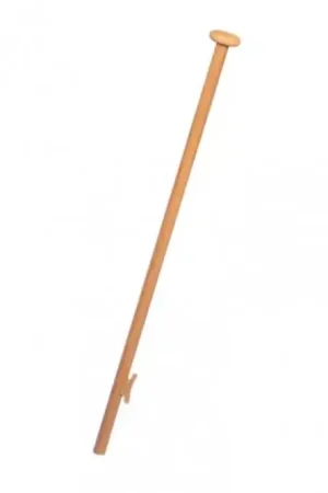 Favoriet Vlaggenstok Recht Teak – 150cm Ø 25mm