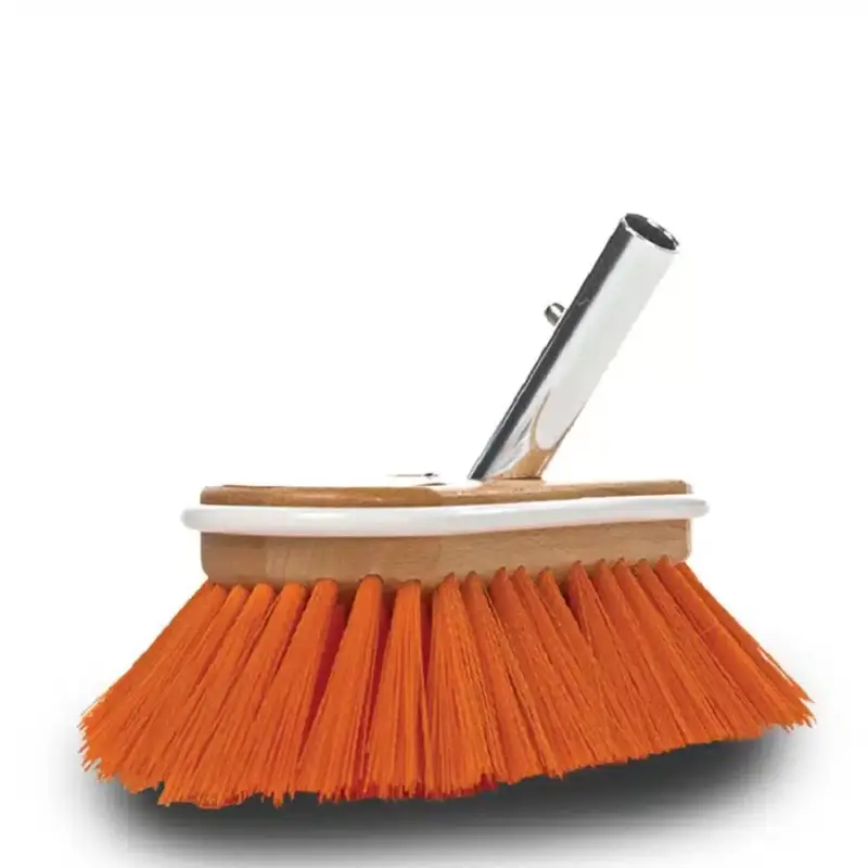 Deckmate Borstel medium 24 cm oranje Meest Verkocht