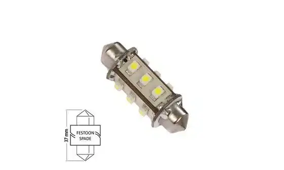 Beste Prijs Nautic Led Festoon 37mm 10-30VDC 1.2W/10W WW