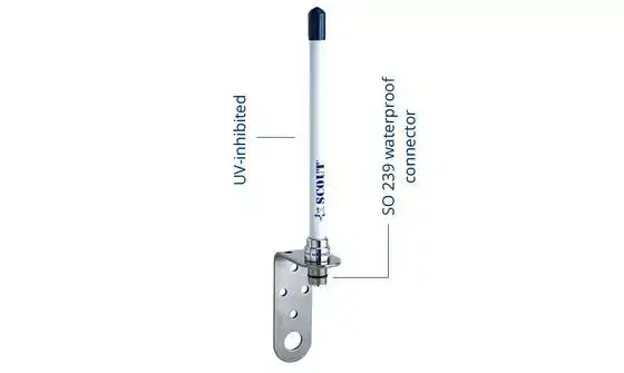 Scout KM-10S VHF Antenne Wit0,18m Exclusieve Aanbieding