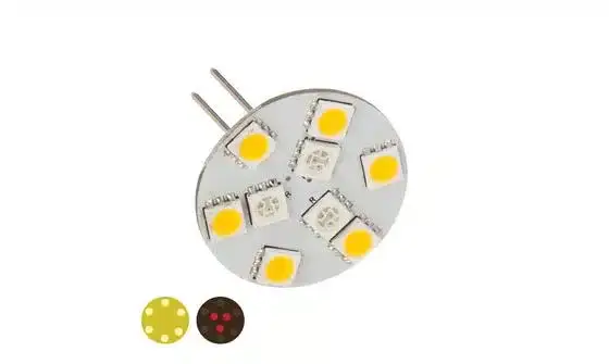 Nautic Led G4 dual W/RD 10-30V, 0,5/1.4/10W back pin Uitverkoop