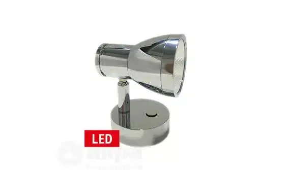 RVS LED Wand – Leeslamp met touch switch 10-30v Hoge Kwaliteit