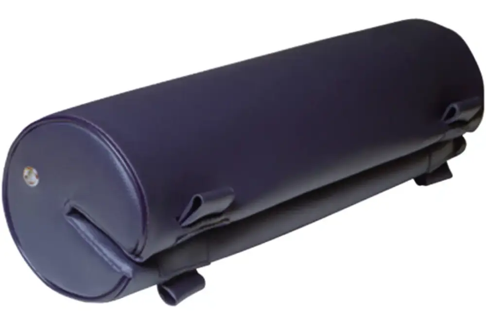 BEDFLEX RUGLEUNING ROND, BLAUW Populair
