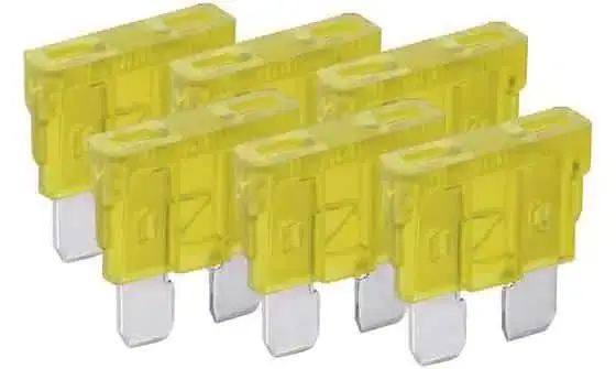 Direct Verzonden 10 Stuks Vlaksteekzekering – 20A