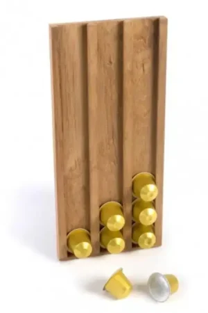 Teakhouten Houder voor Nespresso cups Meest Verkocht