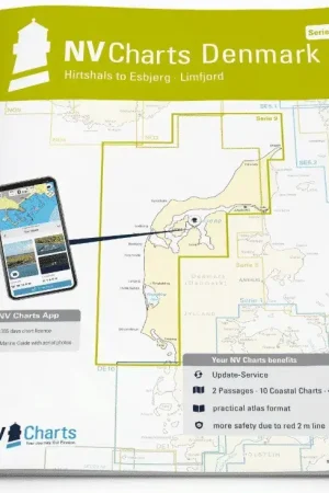 Direct Beschikbaar NV-Charts Atlas Serie 9 – Hirtshals to Esbjerg & Limfjord 2026/2027