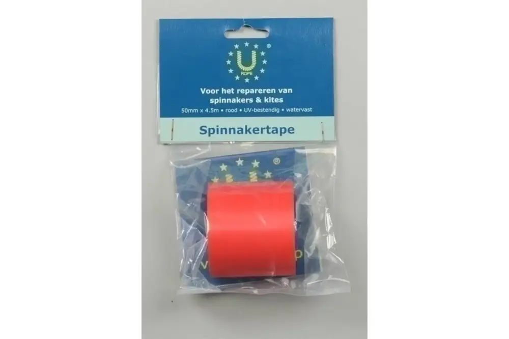 Merkproduct Spinnakertape rood – 50mm x 4.5mtr