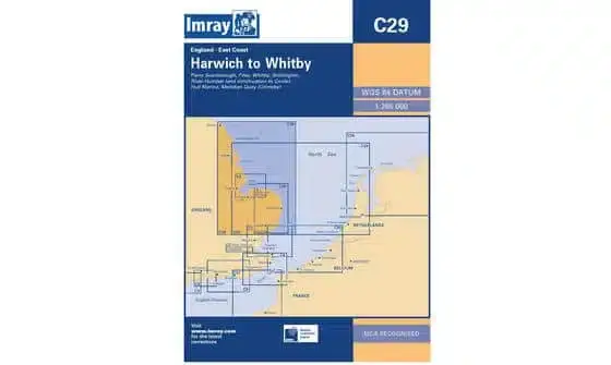 Imray – C29 East Coast of England Harwich to Whitby Finale Uitverkoop