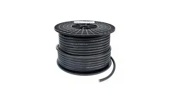Dubbel geïsoleerde kabel zwart 70mm² Beperkt Aanbod
