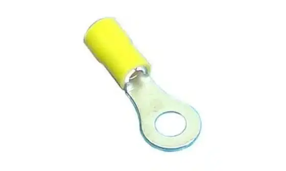 Rechtstreeks Van De Fabrikant Klemkabelschoen Geel ring 4mm 5st.