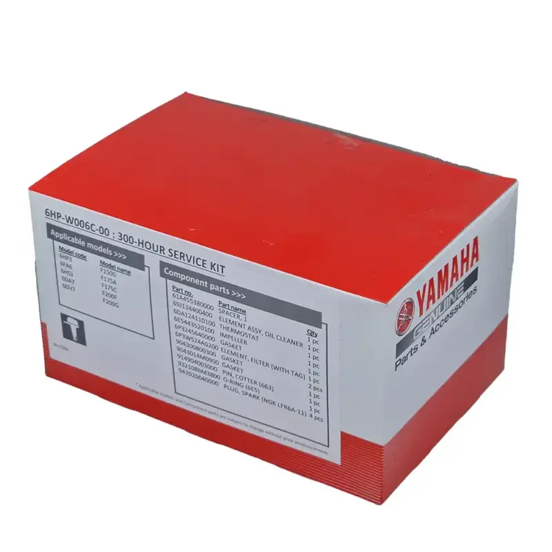 Yamaha 300 -uren servicekit F150G / F175A / F200F / F200G Lage Prijs
