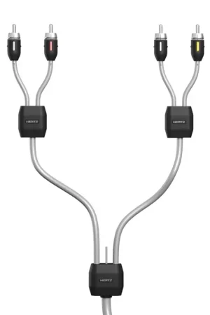 Bestel Nu Hertz 4-kanaals RCA-kabel 1000 cm, plus remote kabel - HMLC4 32