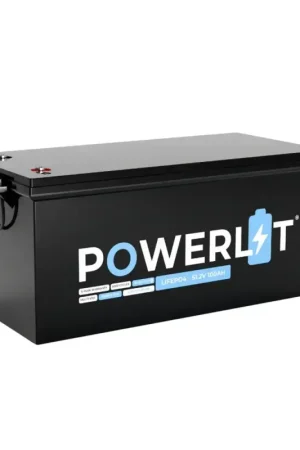 Finale Uitverkoop Powerlit 48V 100Ah LiFePO4 accu met uitleesmodule