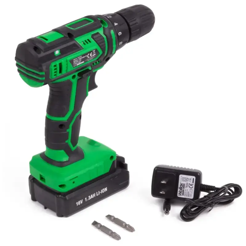 Hofftech Accu boormachine 16V 1.3 Ah li-ion Flitsaanbieding