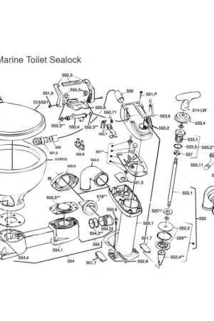 Uitverkoop Afdekplaatje voor schroef pomp Sealock