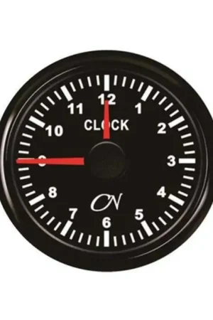 CN Analoge klok Zwart Zwart Gratis Retour