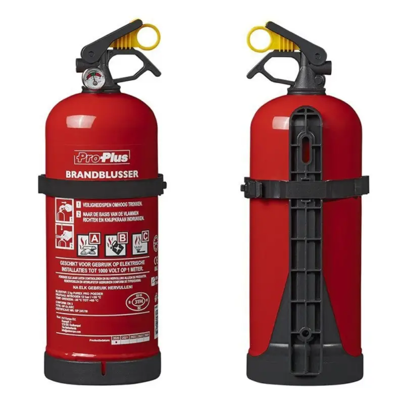 ProPlus Brandblusser 2kg ABC poeder NL + manometer Express Levering