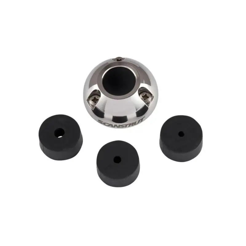 Dekdoorvoer Ø49 mm RVS voor kabel 9-14 mm Op = Op