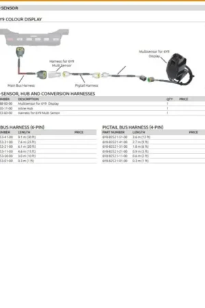 Yamaha Multi Sensor For 6Y9 Colour Display Gratis Retour