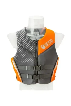 Besto Neopreen 50N Zwart/Grijs/Oranje Meest Verkocht