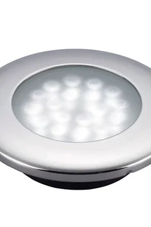 Flitsaanbieding Talamex Plafonnière inbouw LED RVS