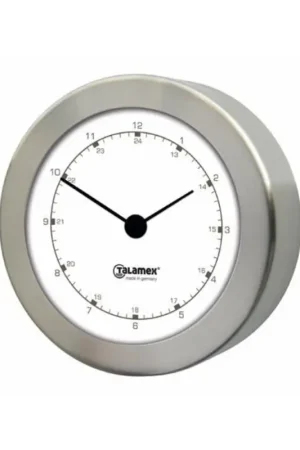Talamex Scheepsklok. Barometer,Hygrometer RVS Tijdelijk Beschikbaar