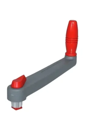 Kunststof lierhendel – Grijs Rood Speciale Aanbieding