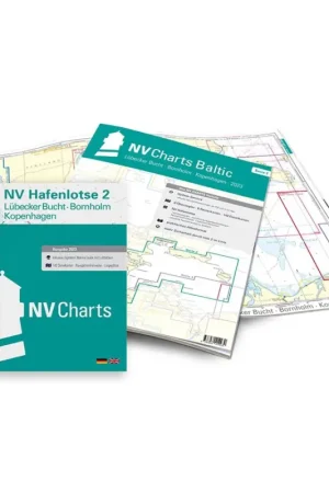 NV Charts Oostzee Serie 2 – Lübecker Bucht – Bornholm – Kopenhagen Lage Prijs