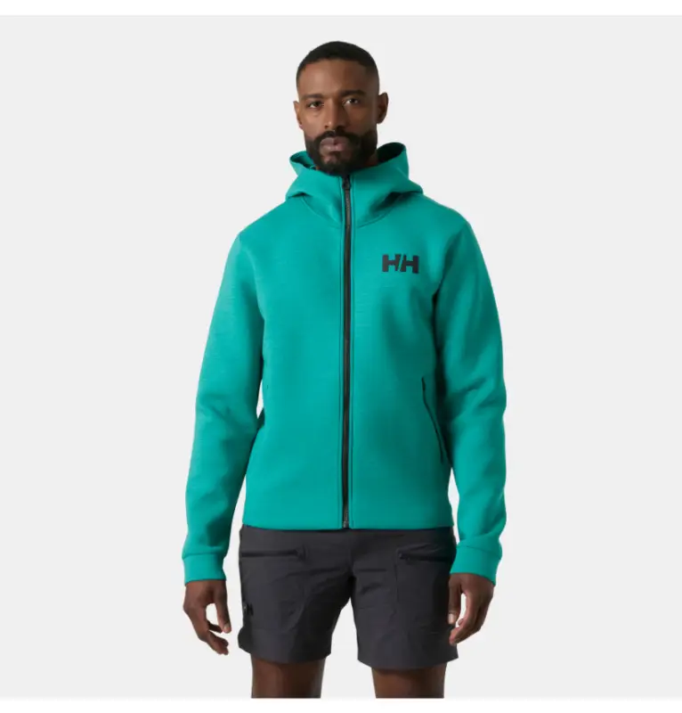 Finale Uitverkoop Helly Hansen HP Ocean FZ Midlayer Jack 2.0 | Heren | Donkergroen