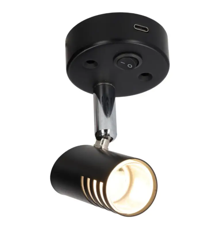 Superprijs SAO Opbouwspot LED met Schakelaar en USB-C