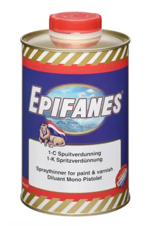 Epifanes 1-C Spuitverdunning – 1000ML Express Levering