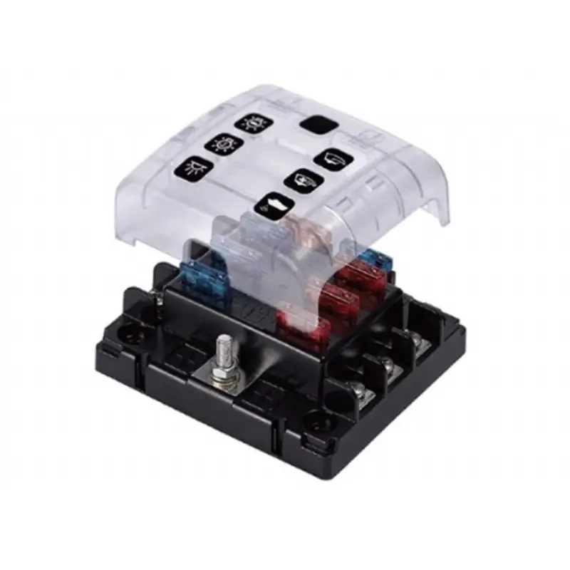 Dagaanbieding BEP 6-voudige - afgedekte zekeringhouder Quick Connect