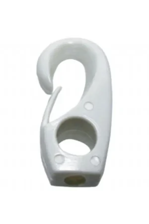 Alleen Vandaag Kunststof Musketonhaak 6 Mm Zwart