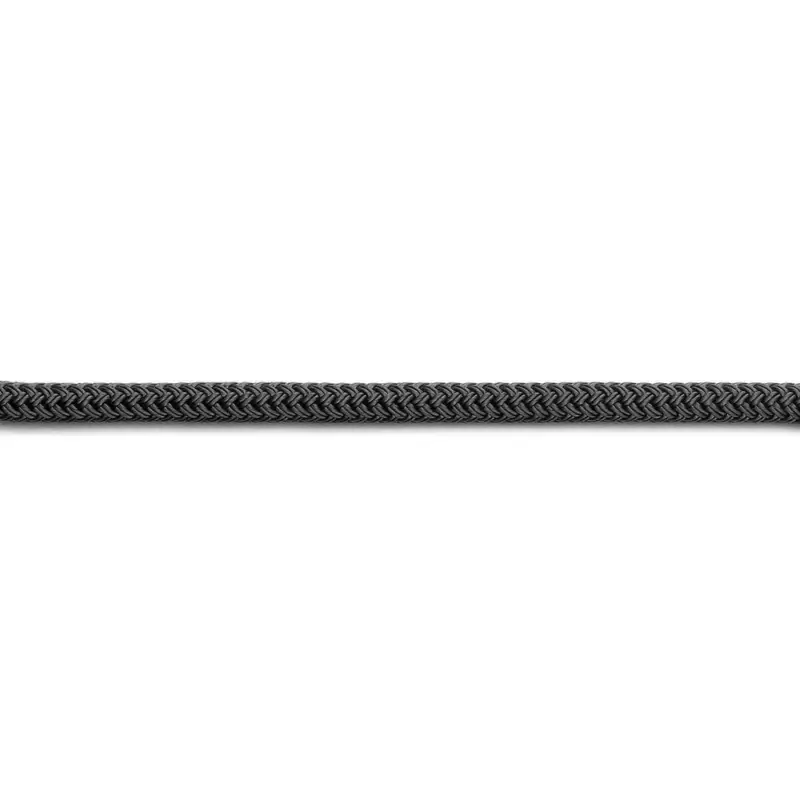 Korting Landvast Deluxe polyester 14 mm zwart
