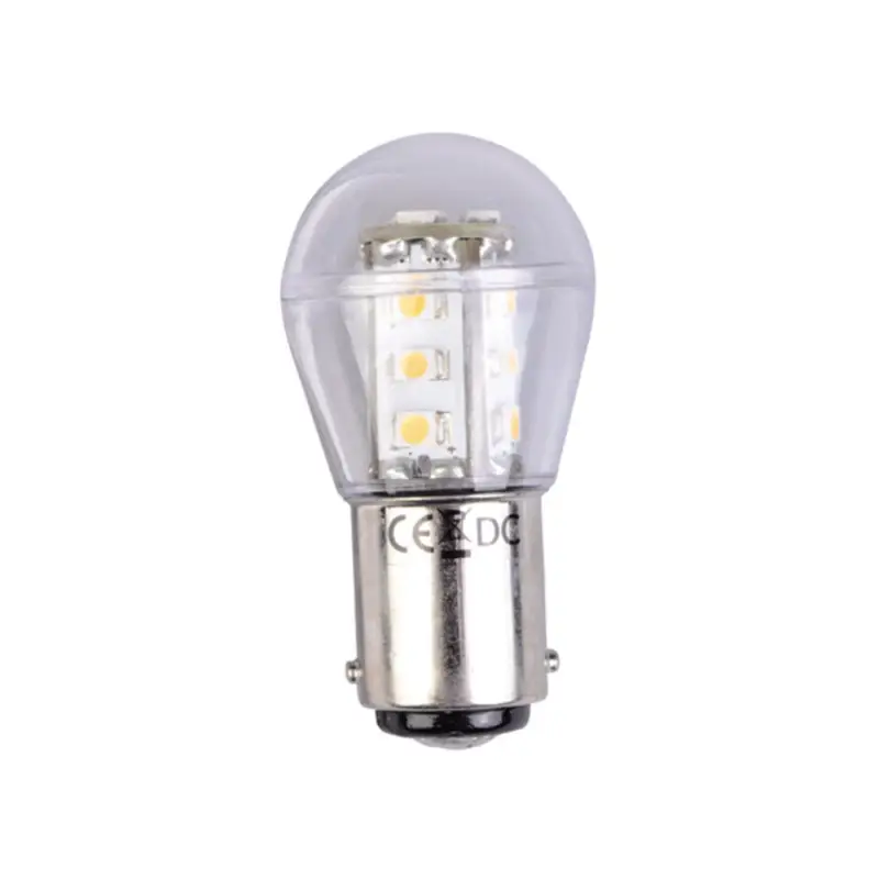 LED BA15D Ledlamp 15 X SMD - 1.5 watt Beperkte Voorraad