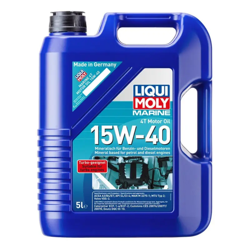 Liqui Moly - Marine 4T Motorolie 15W-40 5ltr Flitsaanbieding