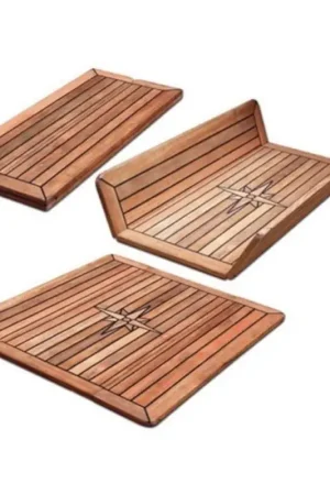 Los Teak Tafelblad opklapbaar ''Wing'' Betaalbaar