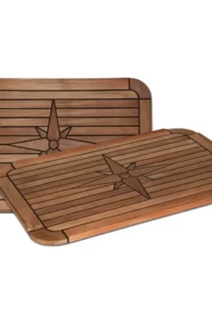 Veilige Betaling Los Teak tafelblad - Soft Square