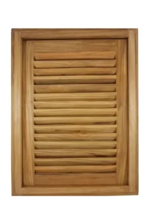 Louvre deur met frame rechthoek 38.1x3.5x50.8cm Gratis Retour