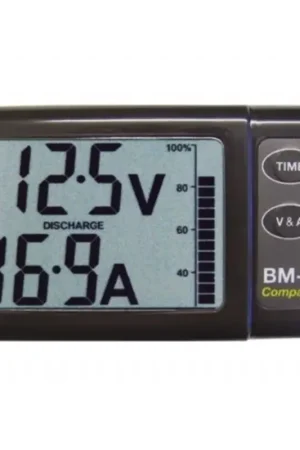 Nasa Compact Batterymonitor Grijs Dagaanbieding