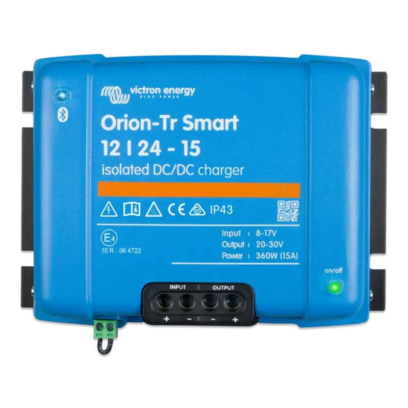 Premium Orion-Tr Smart 12/24-15A Isolated DC-DC charger