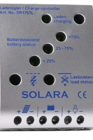 Exclusieve Aanbieding Solara Laadregelaar SR175 TL 12/24 180Wp
