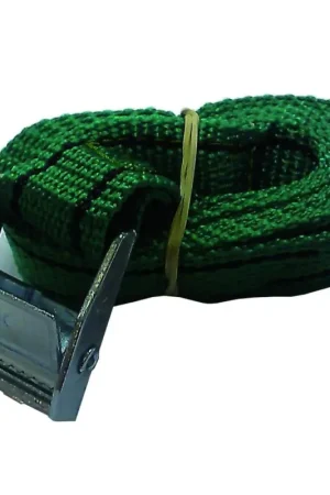 Spanband met gesp 25 mm X 1.5 meter - groen Hete Deal