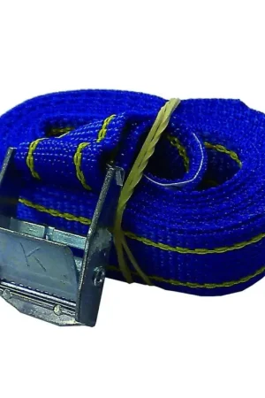 Finale Uitverkoop Spanband met gesp 25 mm X 2 meter - blauw