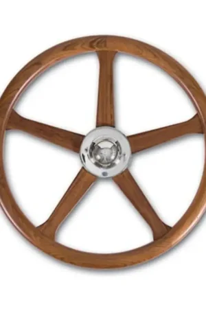 Nu Kopen Stazo hoepelstuurwiel type 19 teak messing