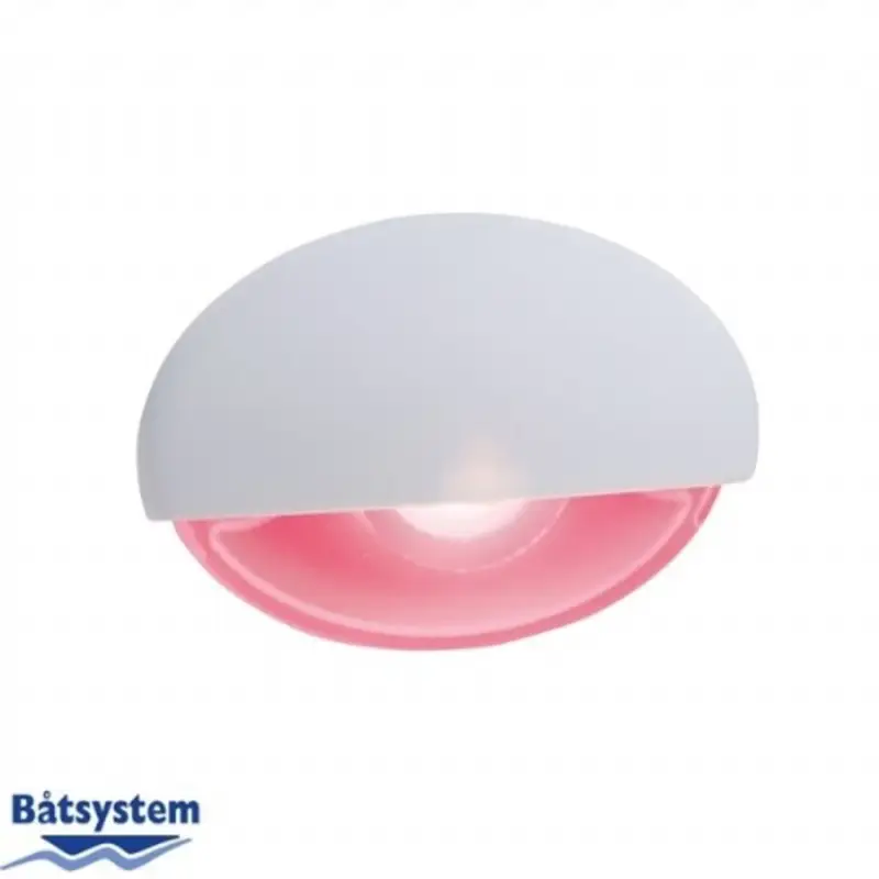 Op = Op Steplight Wit - LED rood