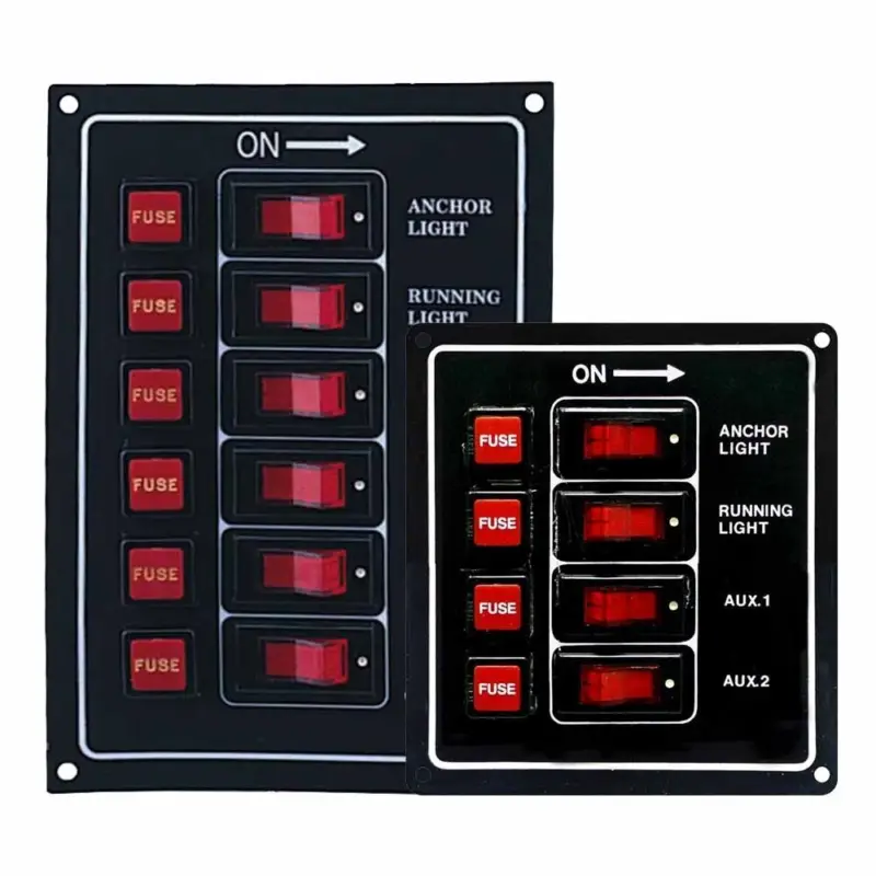 Allpa Aluminium schakelpaneel 12V Flitsaanbieding