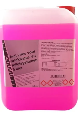 Yachticon Antivries ( tot -45° ) voor drinkwater en toiletsystemen 5 ltr Lage Prijs